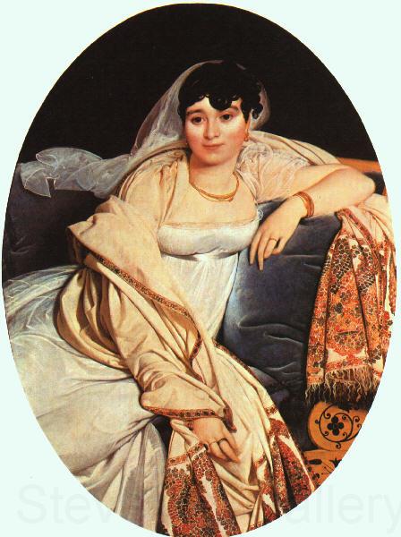 Jean-Auguste Dominique Ingres Portrait of Mme.Riviere Germany oil painting art